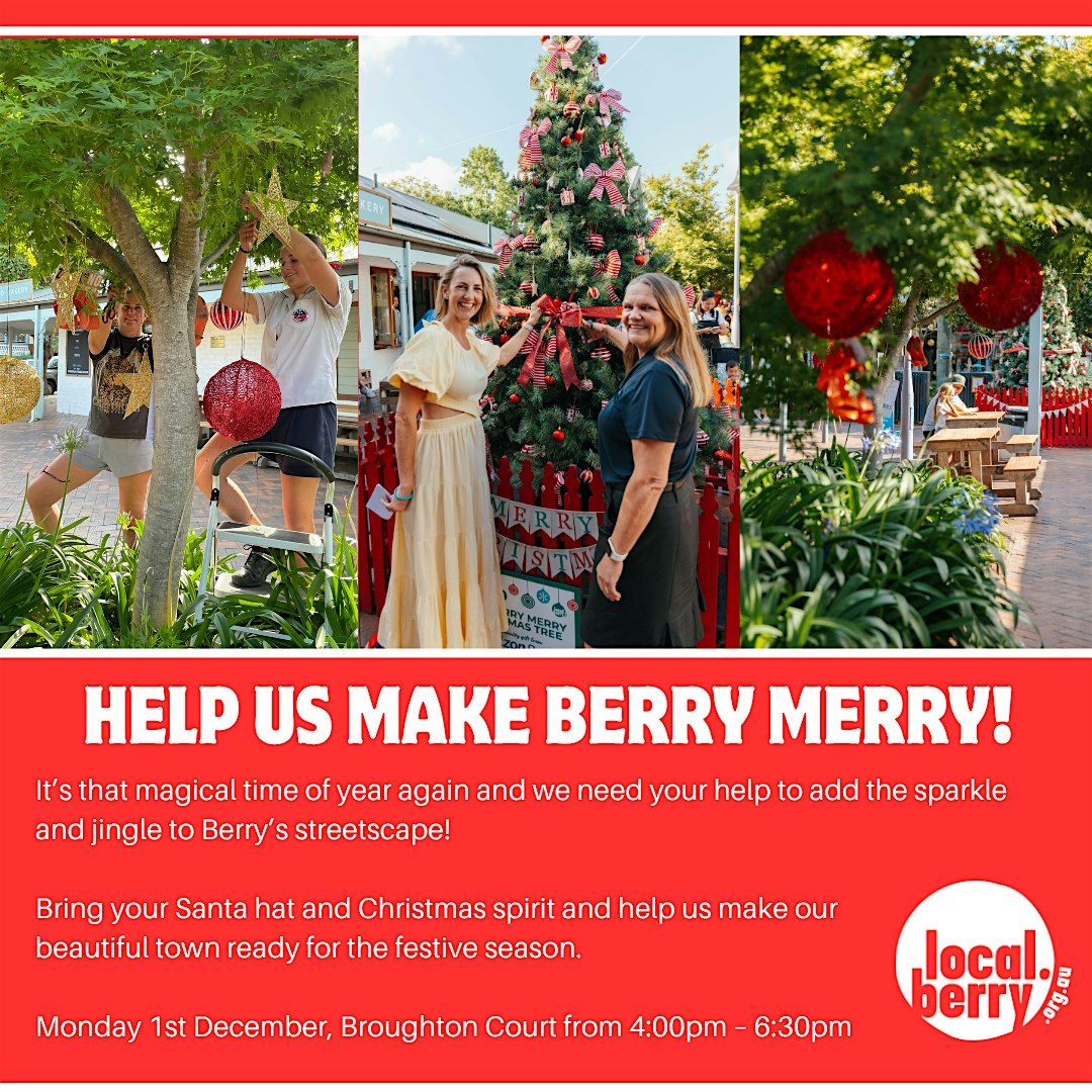 Help us make Berry Merry!!