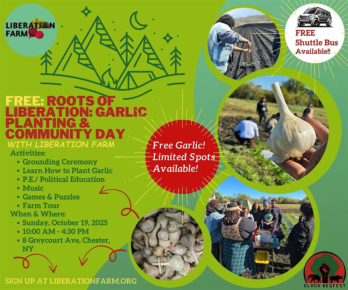 Roots of Liberation: Garlic Planting & Community Gathering