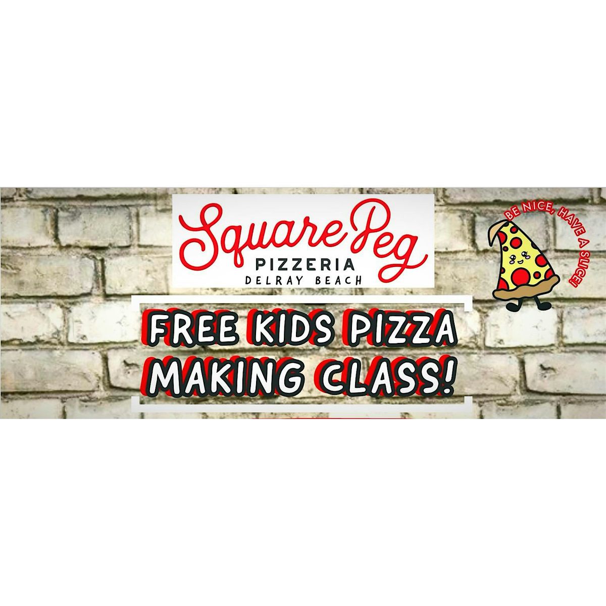 DELRAY BEACH  FREE KIDS PIZZA MAKING CLASS!