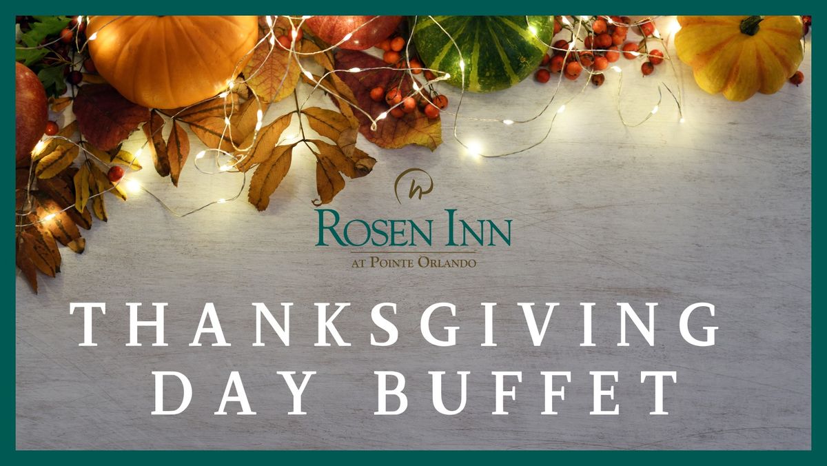 Thanksgiving Day Buffet