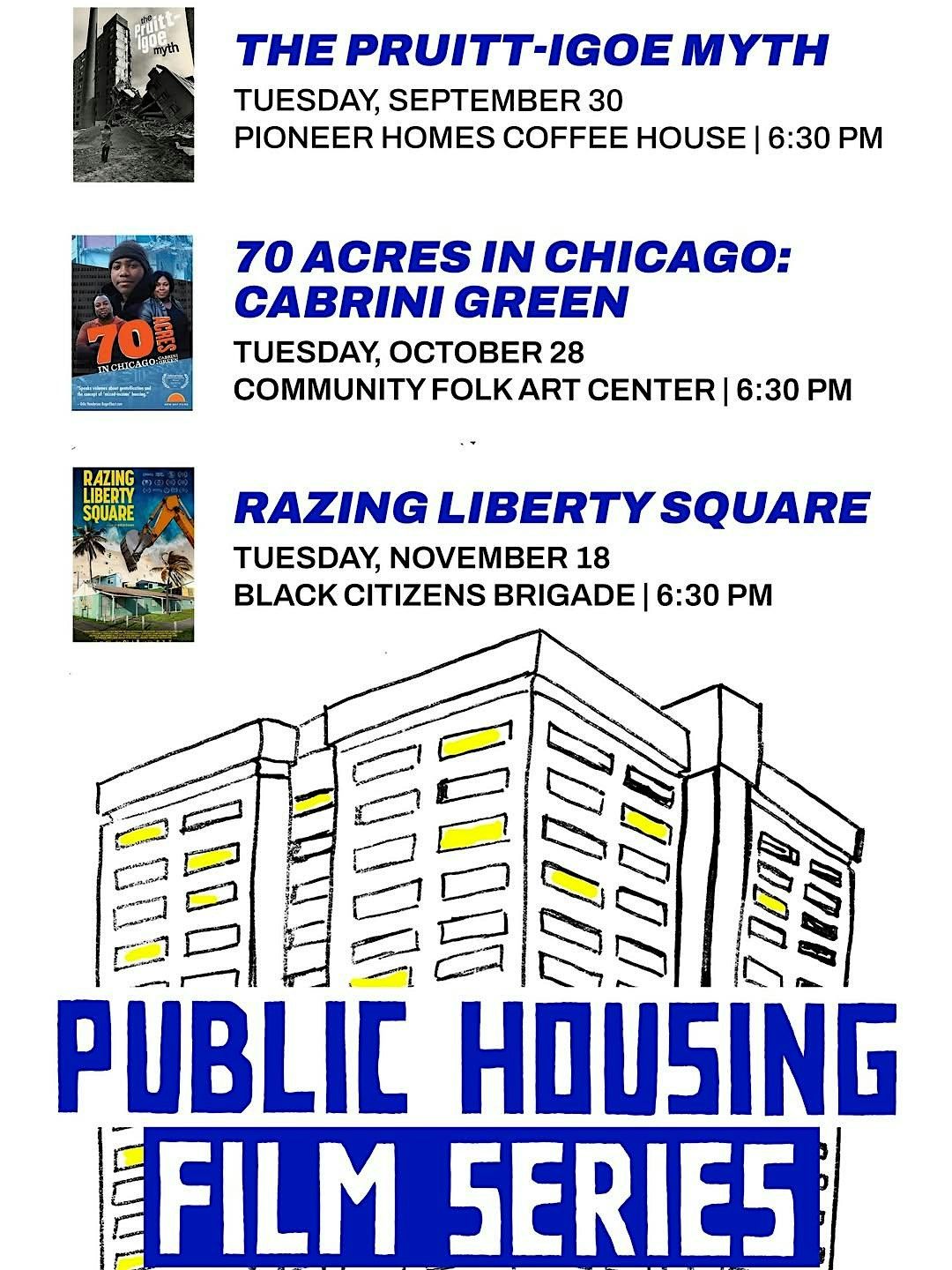 Film Screening - 70 Acres In Chicago :  Cabrini Green