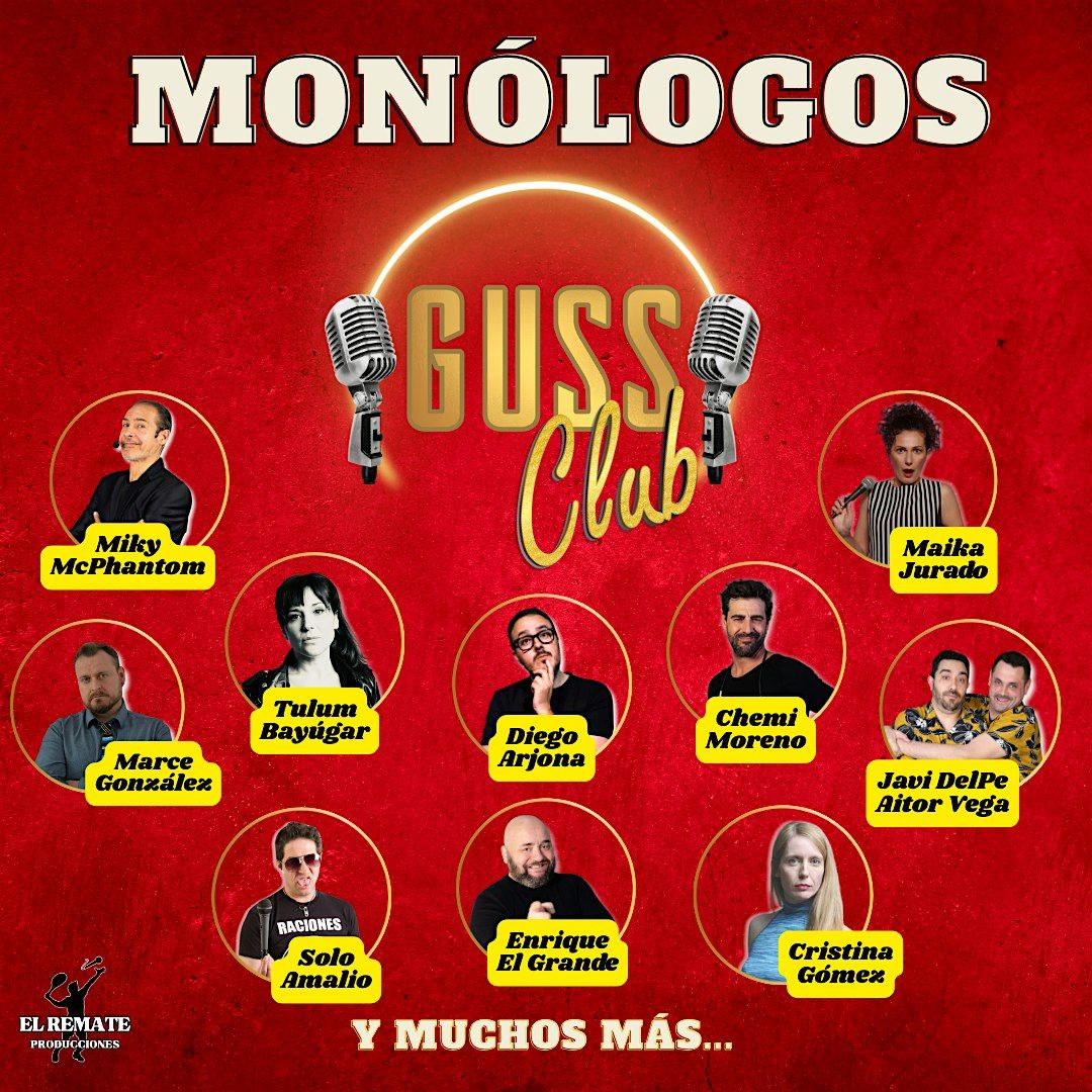 Los mon\u00f3logos de Guss Comedy Club en Madrid