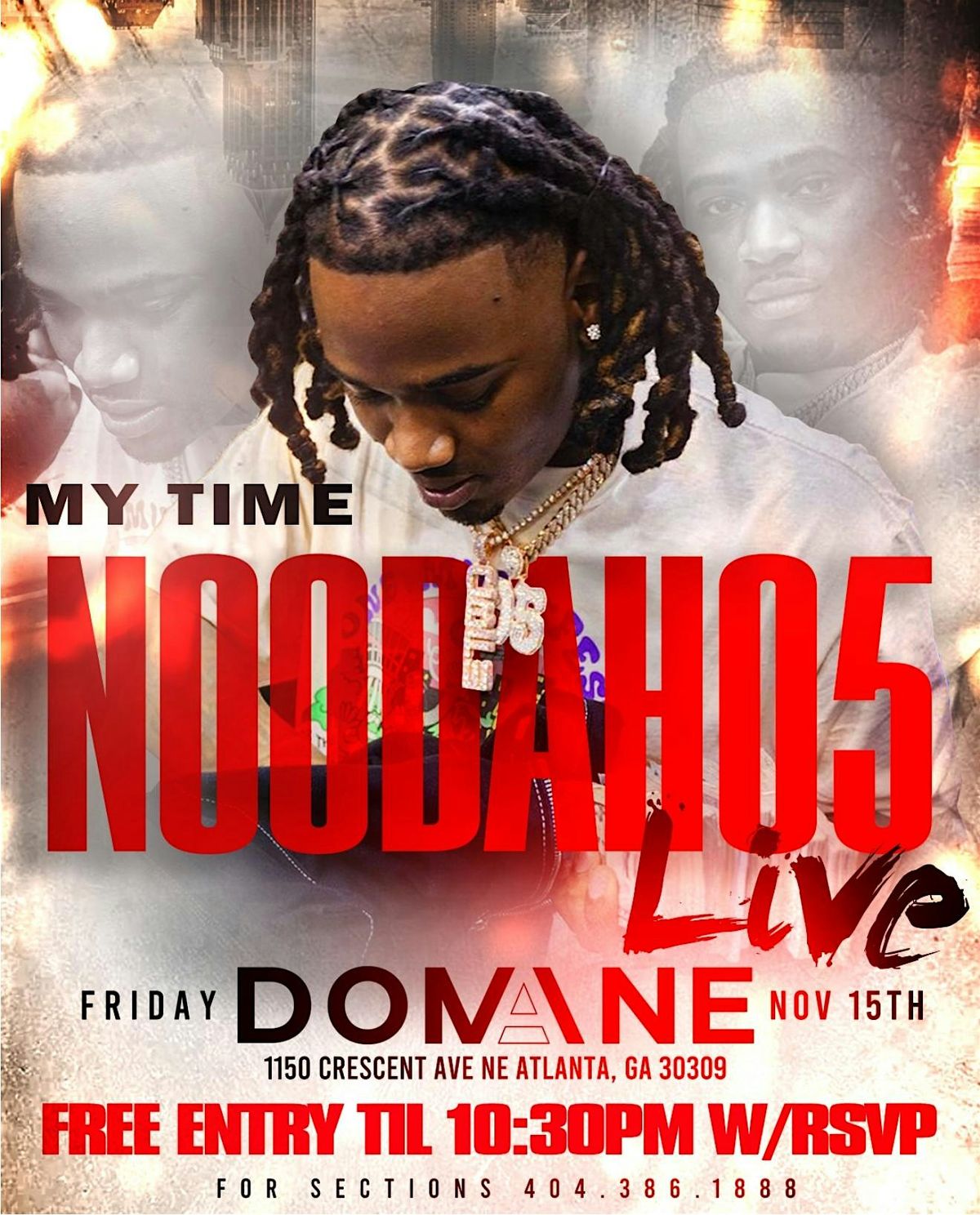 WCTV: @noodah05 PERFORMING LIVE FRIDAY @ DOMAINE