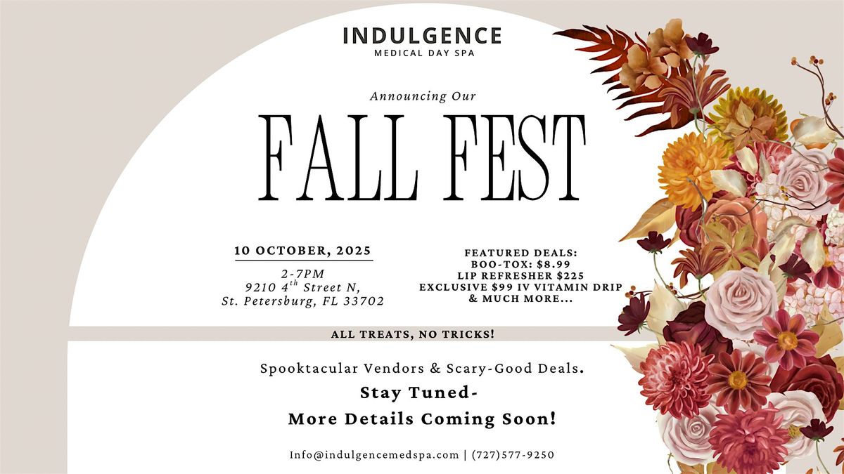 Fall Fest at Indulgence Medical Day Spa