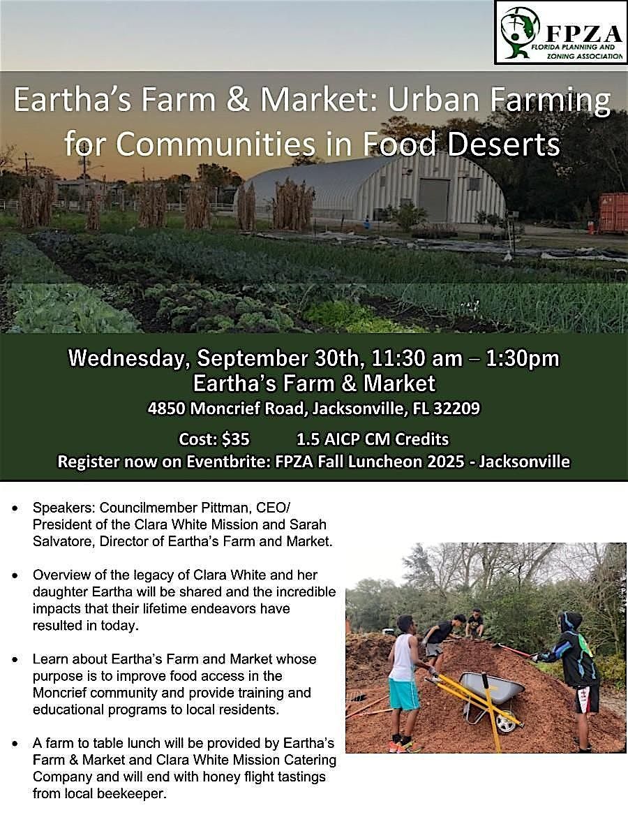 FPZA Fall Luncheon - Eartha's Farm & Market