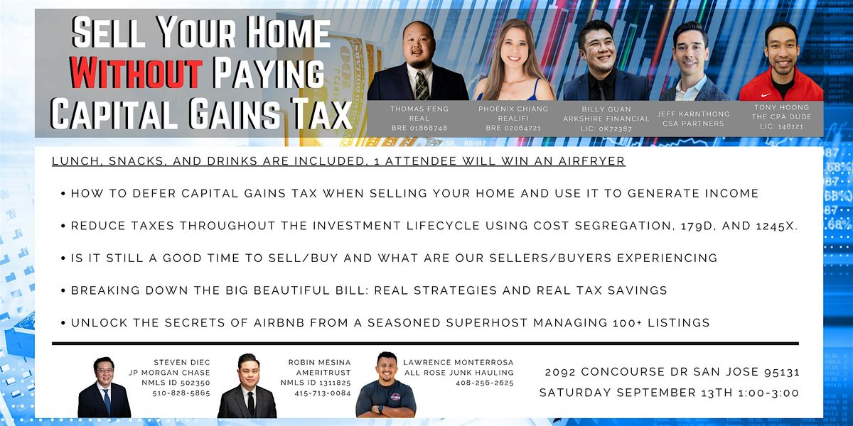 Sell Your Home Without Paying Capital Gains Tax