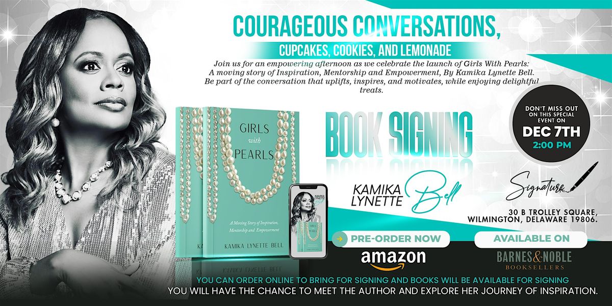 Girls With Pearls: Book Signing & Inspiration with Kamika Lynette Bell