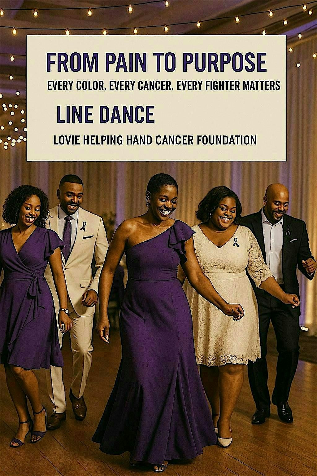 Every Color. Every Cancer. Every Fighter Matters: Line Dance Party