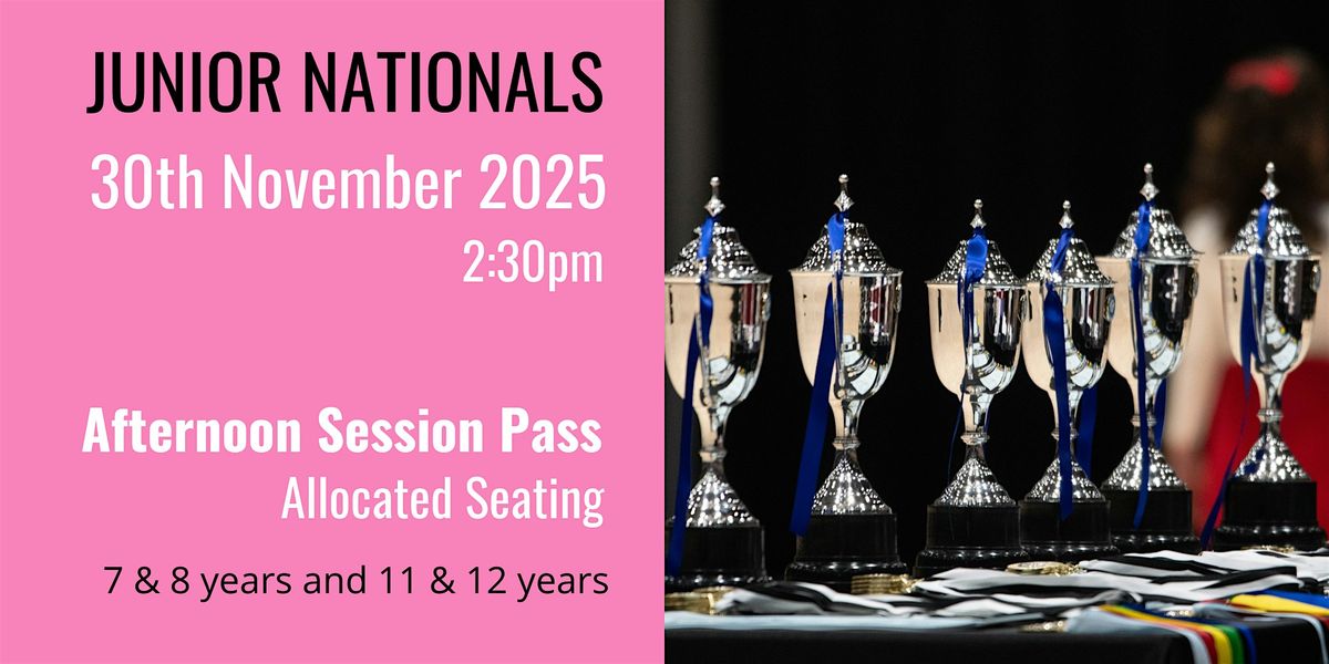 BJP JUNIOR NATIONALS Afternoon Session
