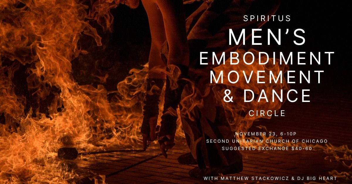 MEN'S EMBODIMENT, MOVEMENT AND DANCE CIRCLE