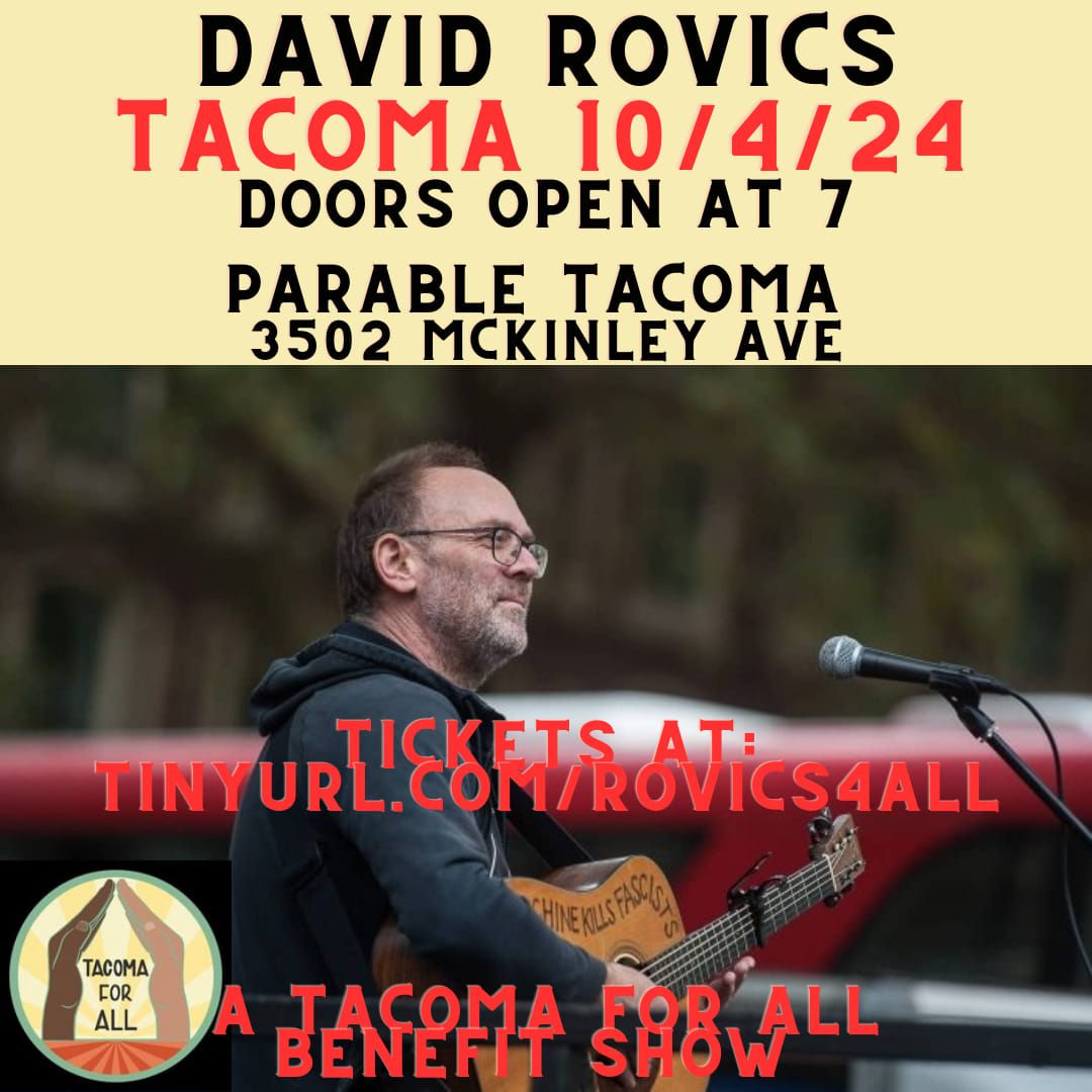 David Rovics Benefit Concert to Defend the Tenant Bill of Rights!