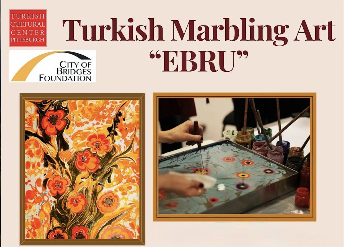 Turkish Water Marbling Art "Ebru"