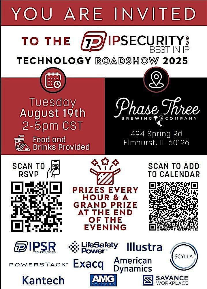IP Security Reps Technology Roadshow CHI 2025