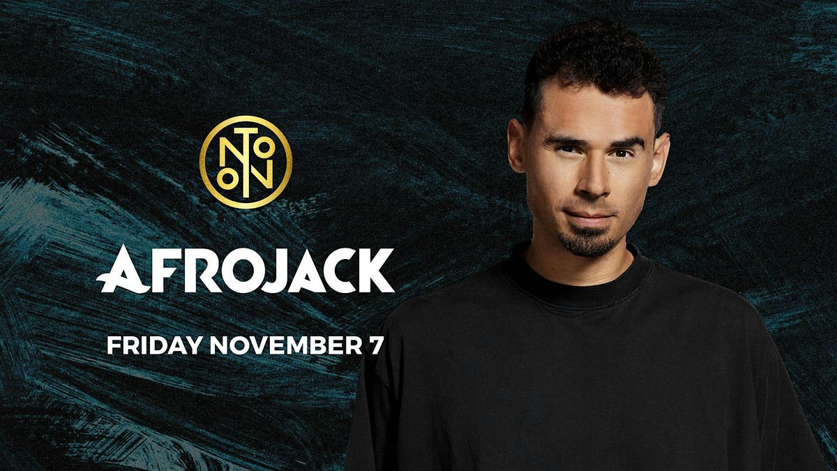 Afrojack @ NOTO Philadelphia