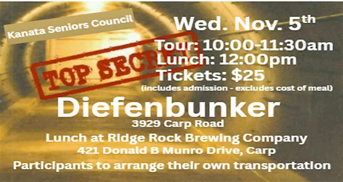 Diefenbunker Tour