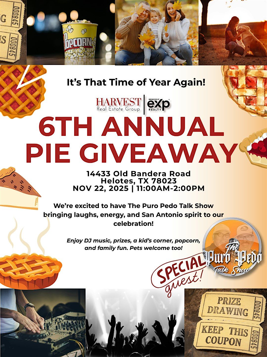 6th Annual Pie Giveaway