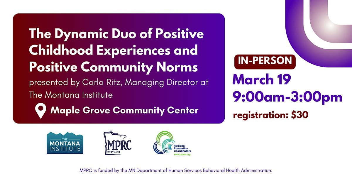 The Dynamic Duo of Positive Childhood Experiences and Community Norms