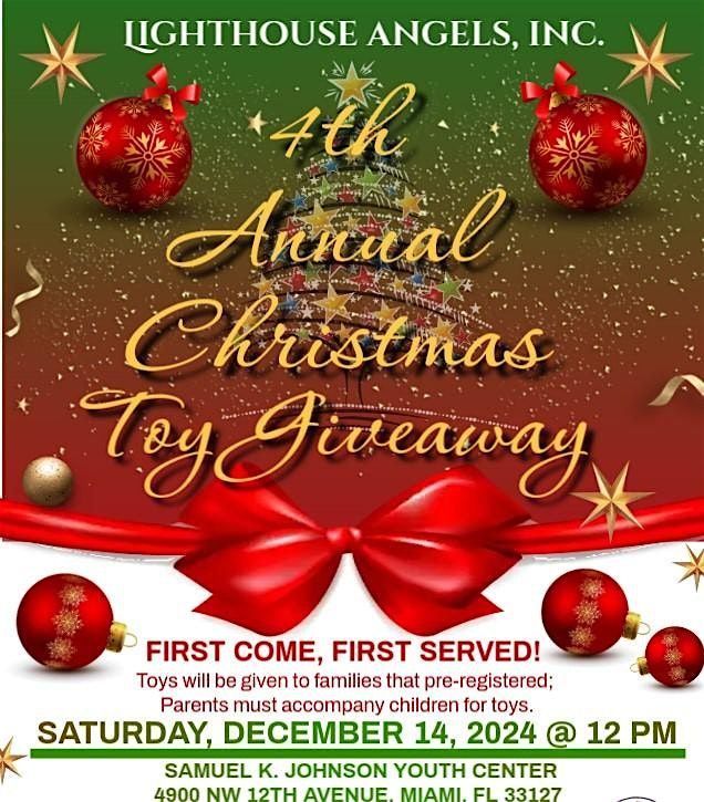 Lighthouse Angels 4th Annual Christmas Toy Giveaway