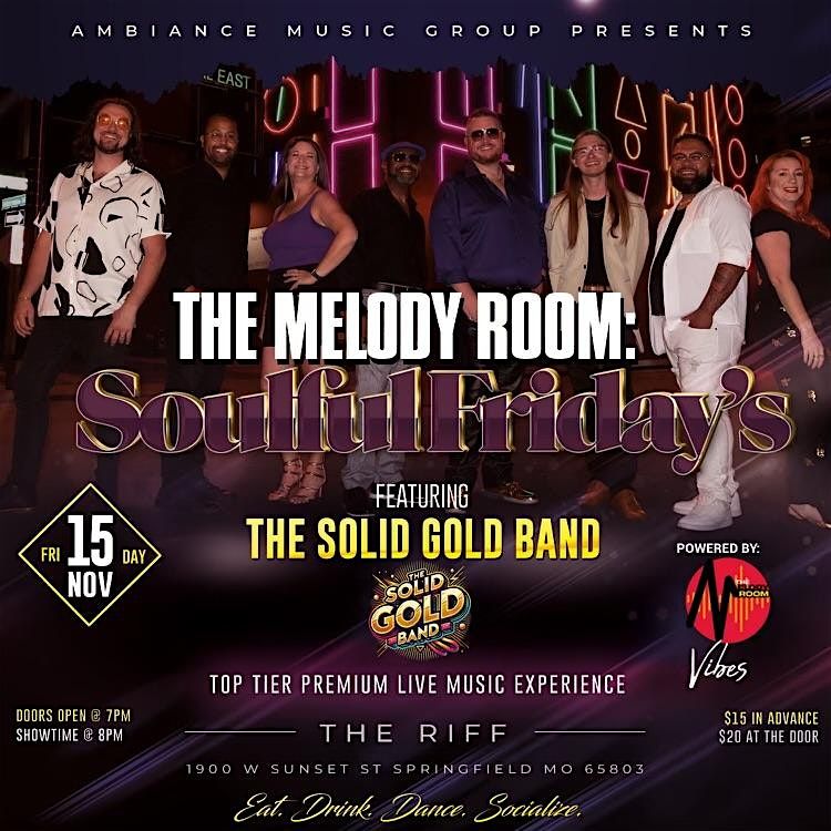 The Melody Room presents Soulful Friday's