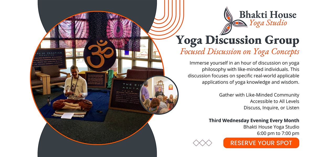 Yoga Discussion Group