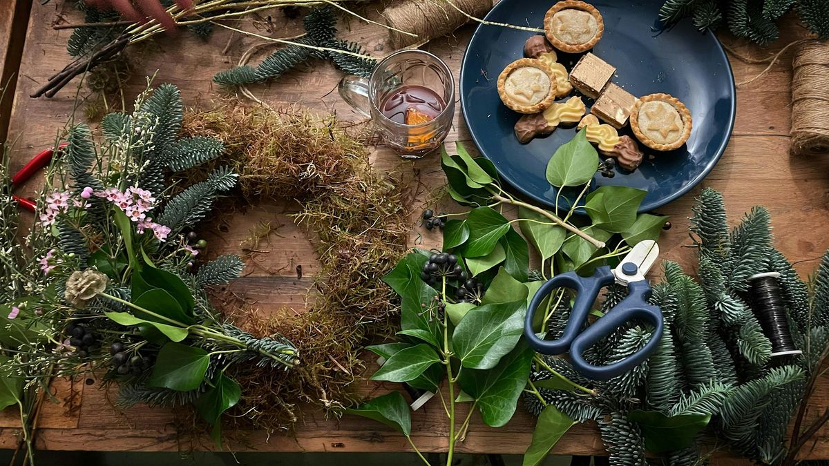 Festive wreath workshop