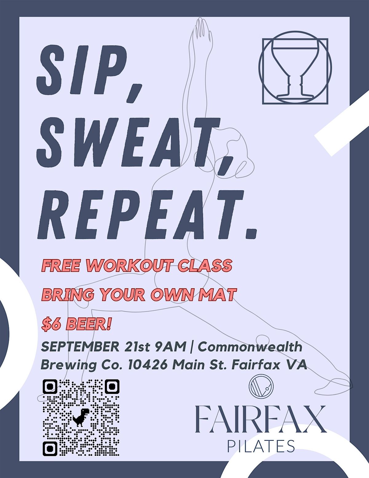 SIP, SWEAT, REPEAT.