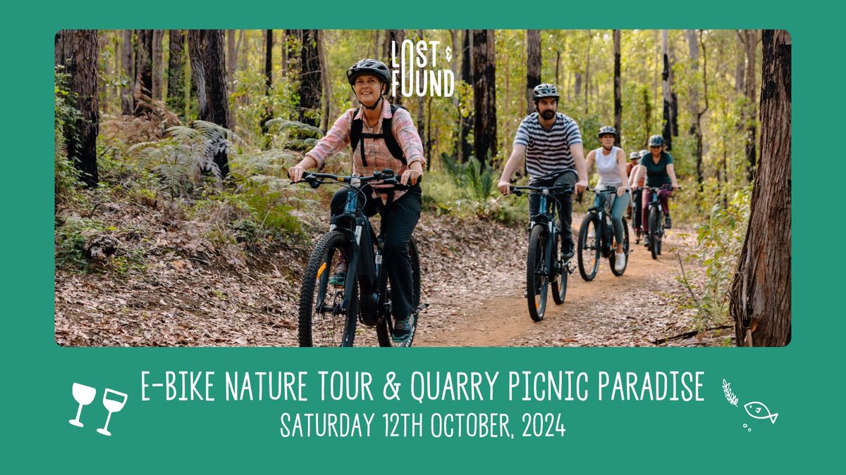 E-Bike Nature Tour & Quarry Picnic Paradise