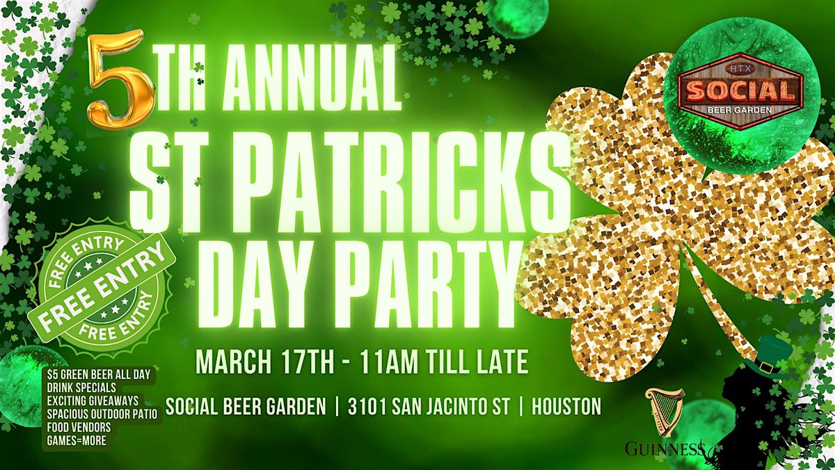 Huge St. Patrick's Day Party in Houston, TX