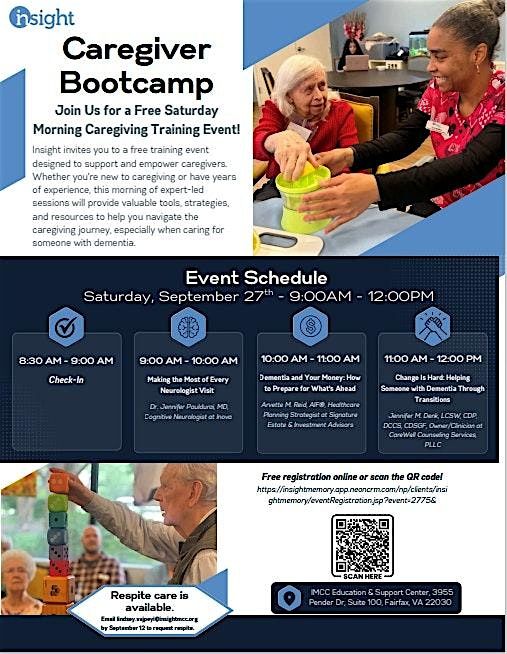 Dementia Caregiver Bootcamp