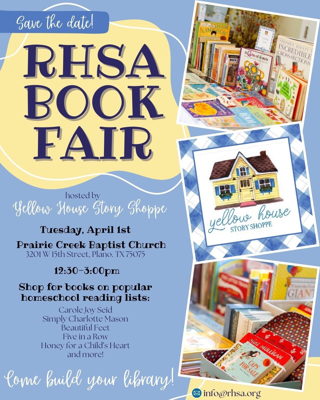 Homeschool Book Fair 