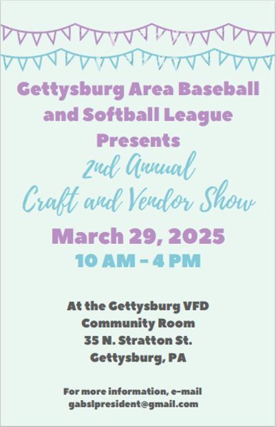 2nd Annual Craft and Vendor Show