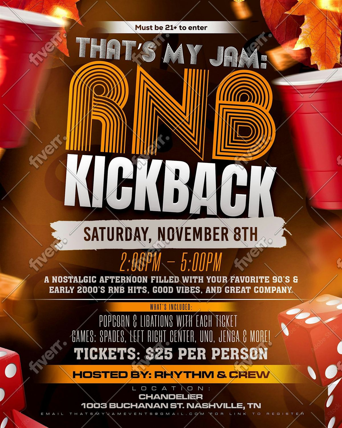 That's My Jam RnB Kickback