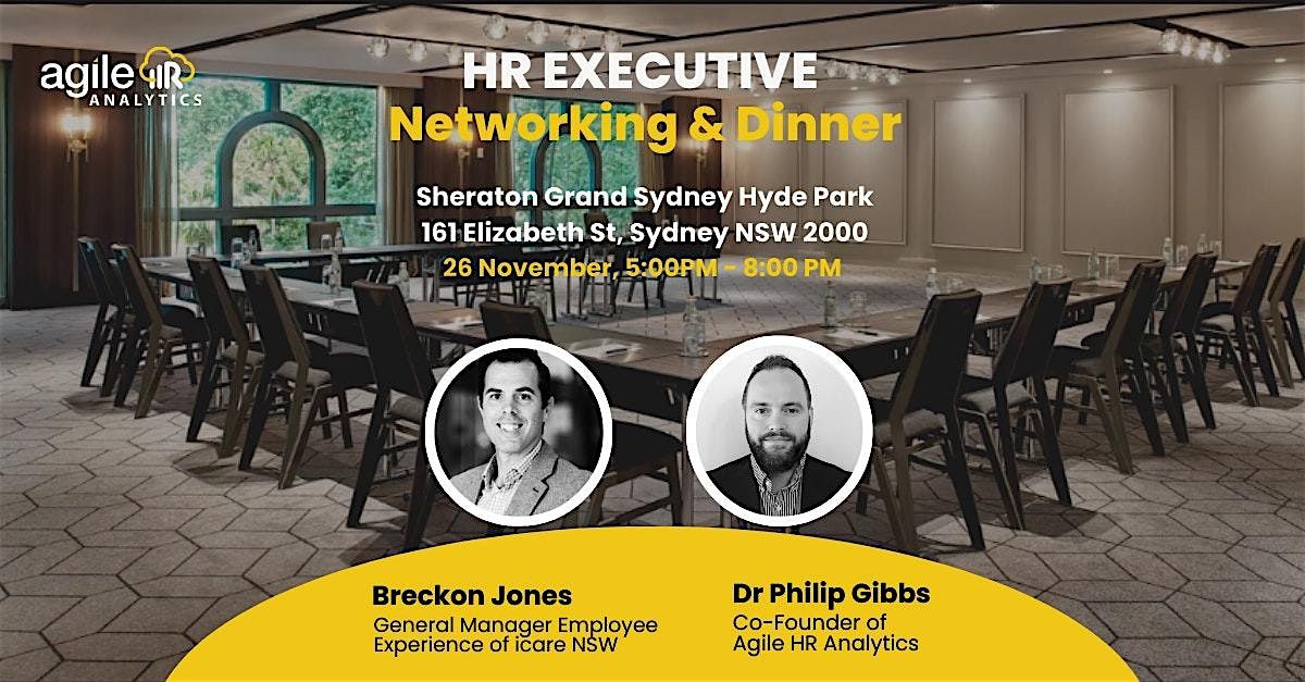 HR Executive Networking & Dinner: Navigating the Future of Work with AI