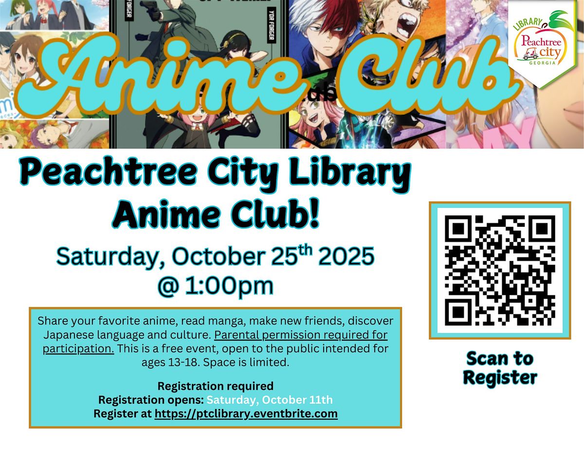 Anime Club - October 2025