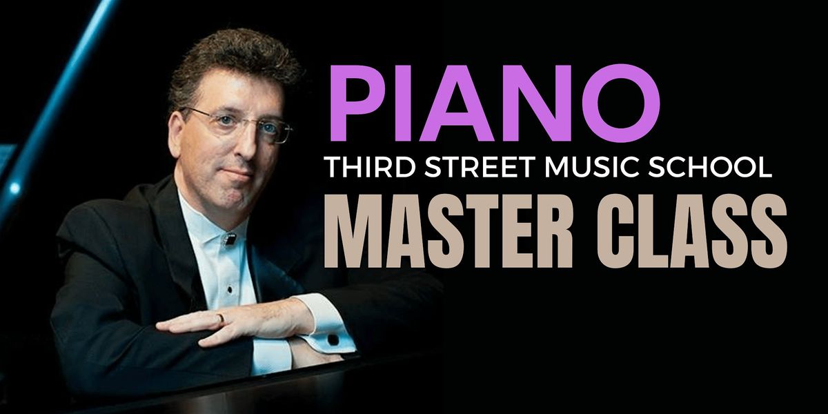 Piano Master Class with Jeffrey Biegel