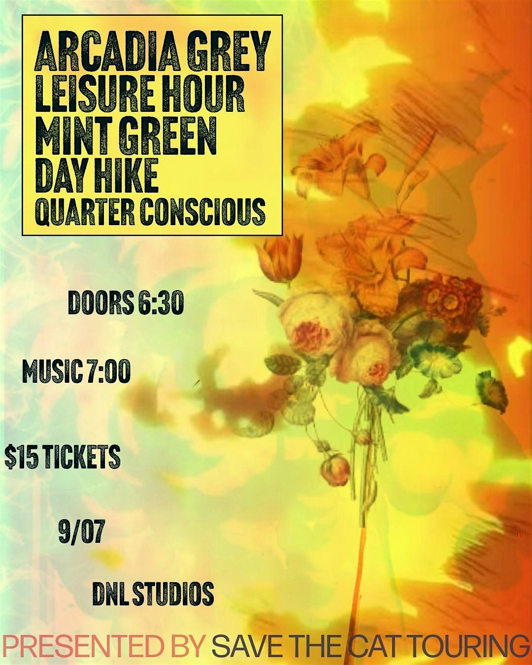 ARCADIA GREY x LEISURE HOUR TOUR