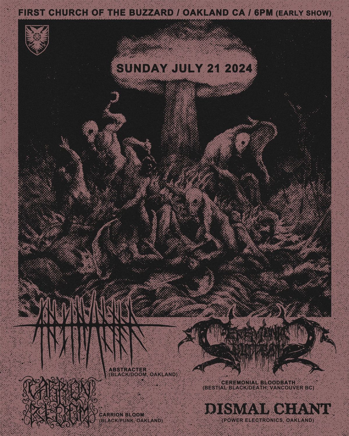 Abstracter \/ Ceremonial Bloodbath \/ Carrion Bloom \/ Dismal Chant