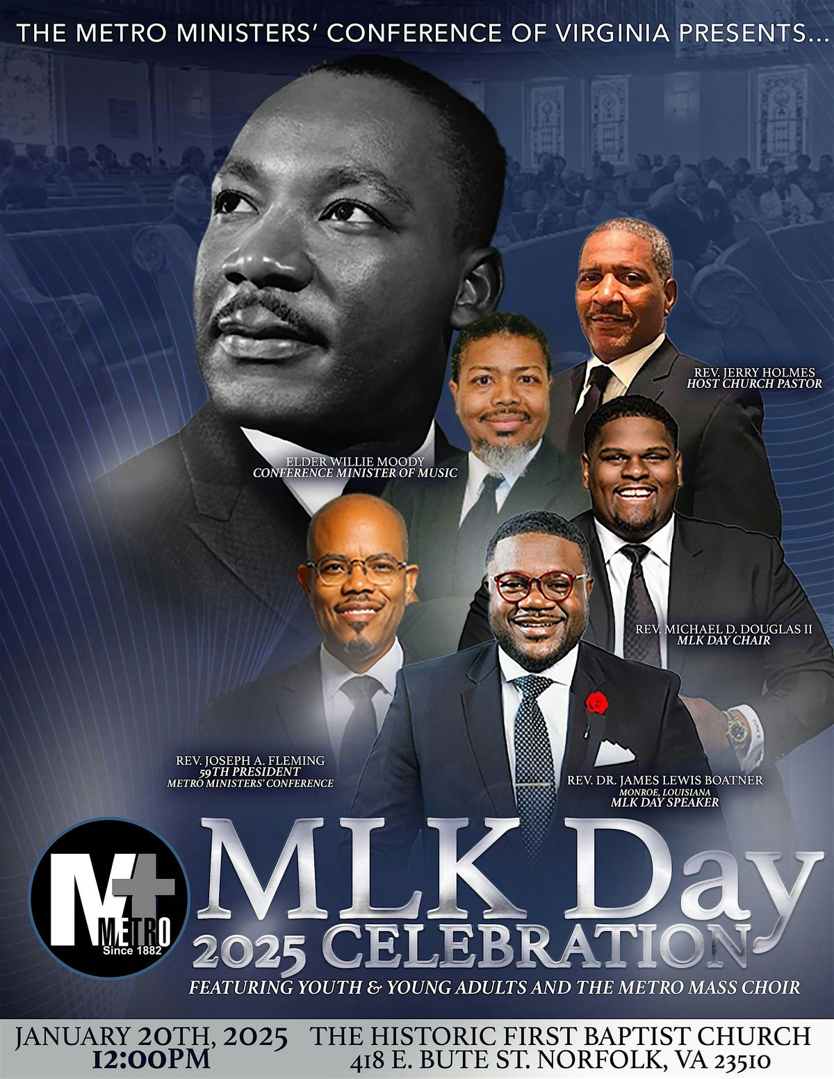 Metro Ministers' Conference of Virginia: Annual MLK DAY'25 Celebration