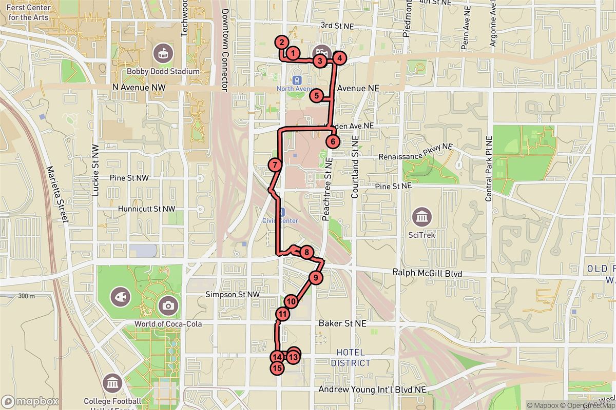 Atlanta Audio Tour: Legends and Landmarks of Midtown Marvels