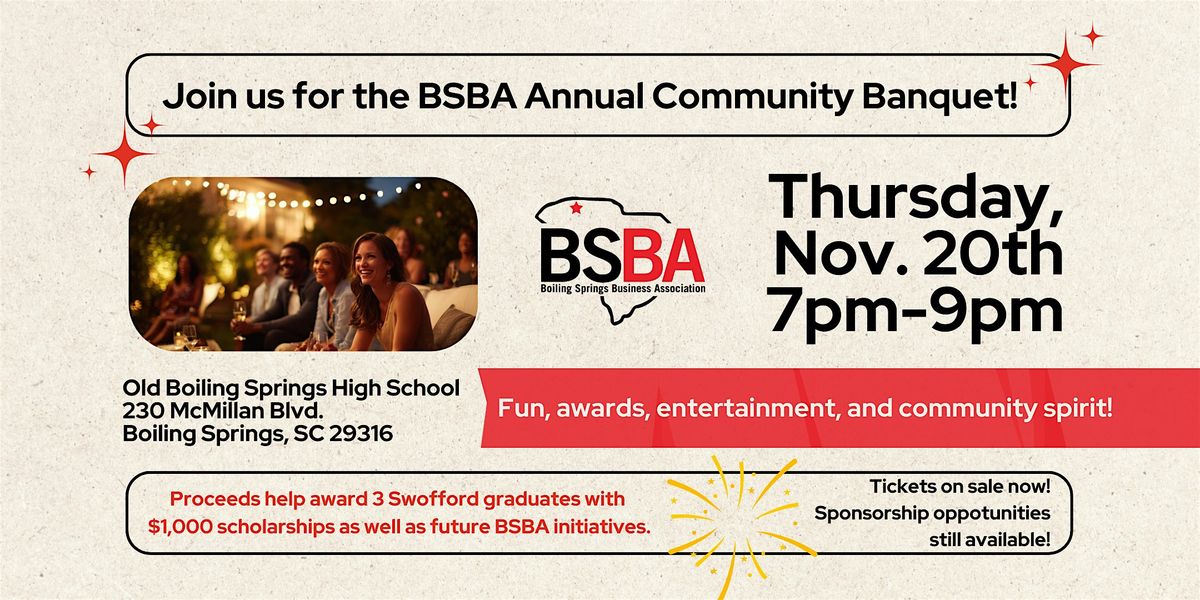 BSBA Annual Community Banquet