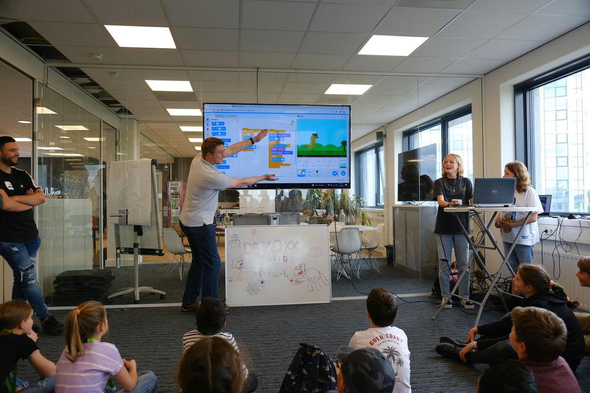 Leren programmeren voor kinderen (Devoxx4Kids)