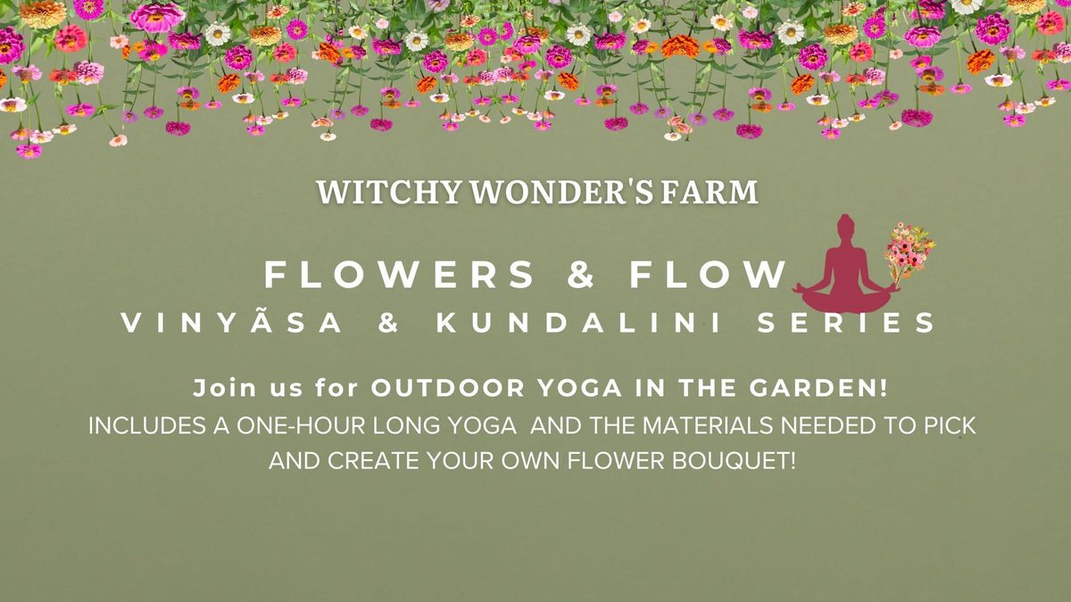Flowers & Flow - Outdoor Yoga Series 