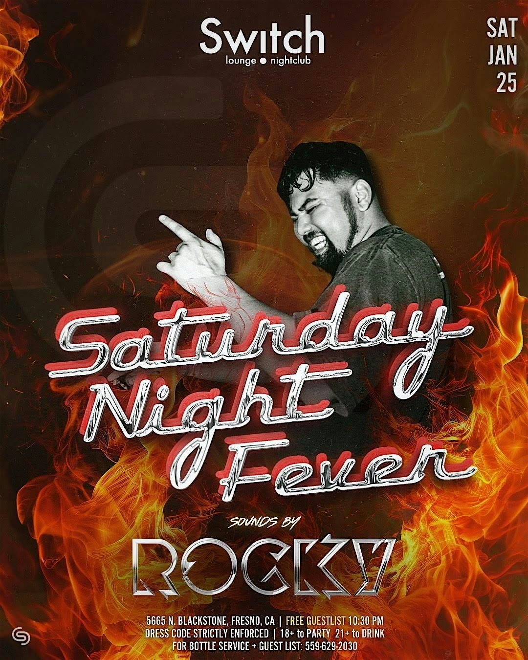 Saturday Night Fever Hosted by DJ Rocky!! Disco Themed Event