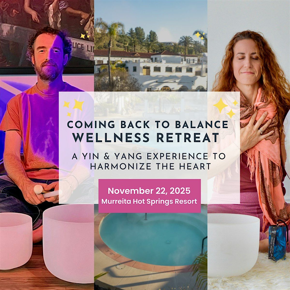 Coming Back to Balance: Wellness Retreat + Hot Springs