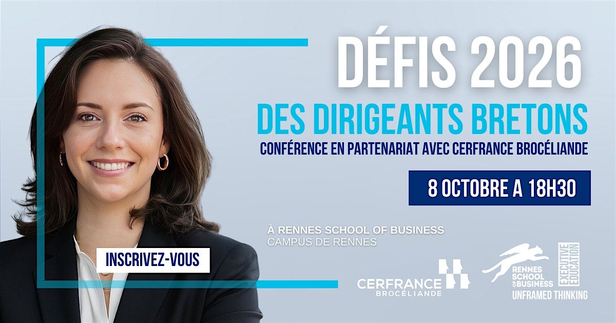 D\u00e9fis 2026 des dirigeants bretons: retour sur une enqu\u00eate in\u00e9dite