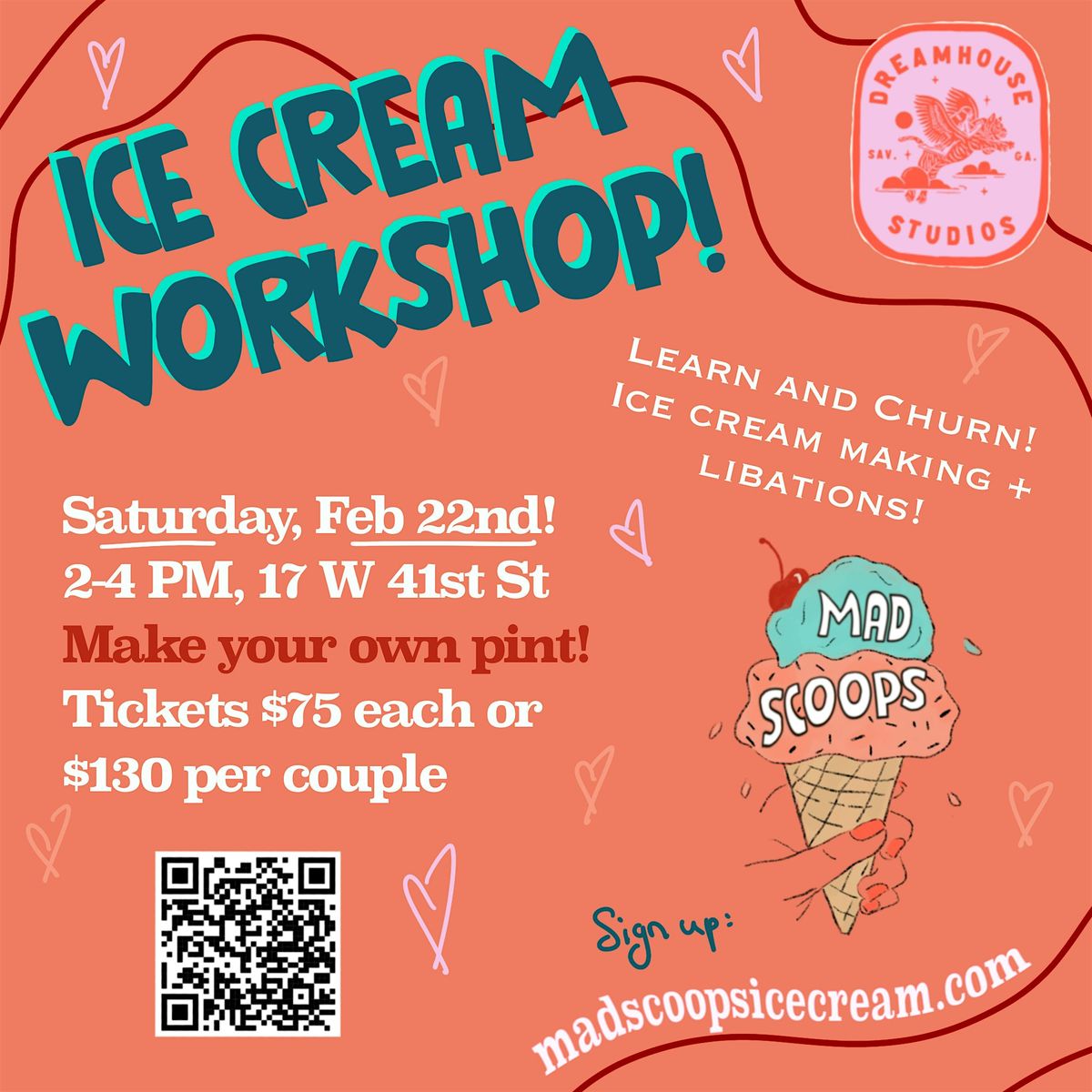 Learn & Churn Ice Cream Workshop!