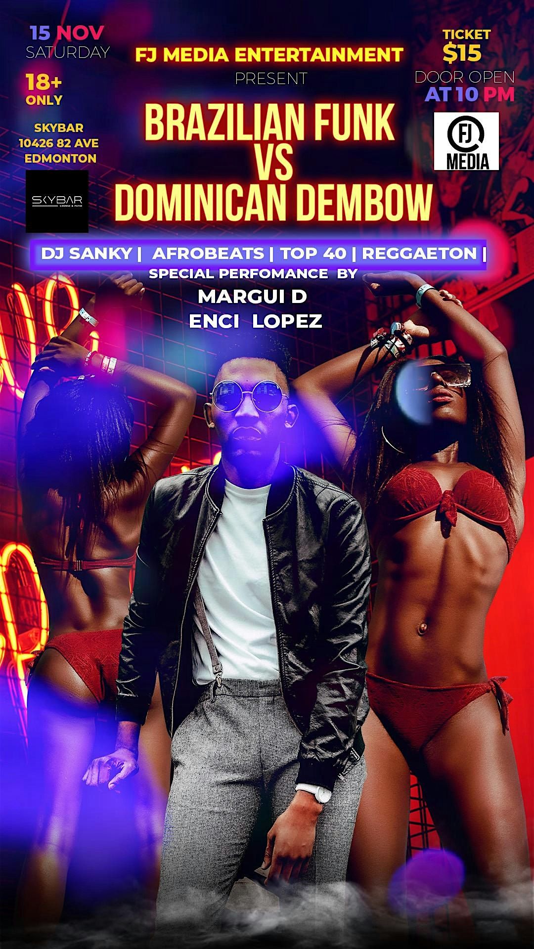 Brazilian funk  Vs Dominican Dembow