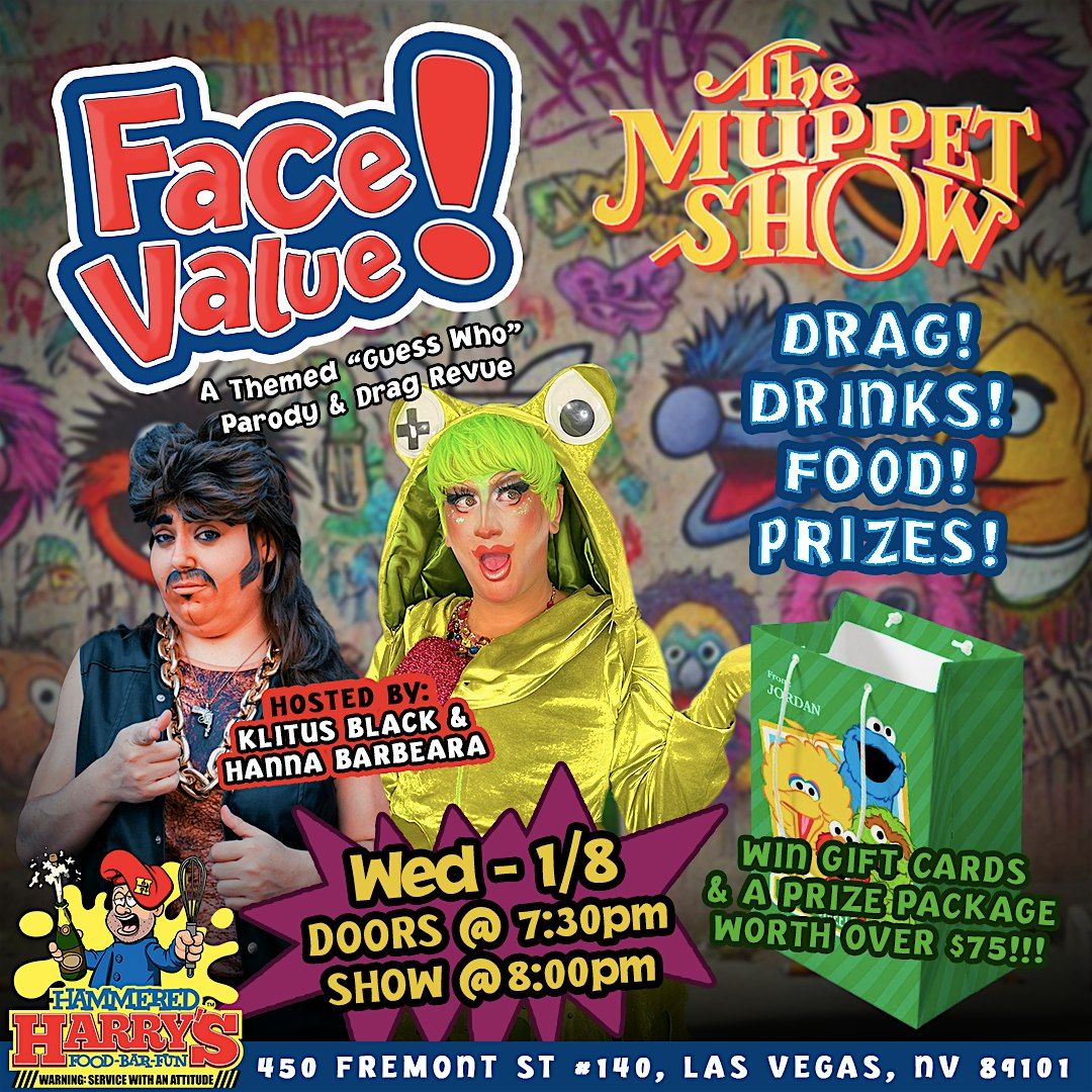 Face Value! A Themed "Guess Who" Parody & Drag Revue