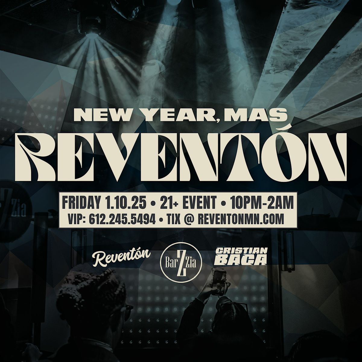 New Year Mas Revent\u00f3n @ Bar Zia (21+)