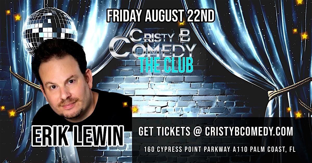 Friday night Comedy with ERIK LEWIN